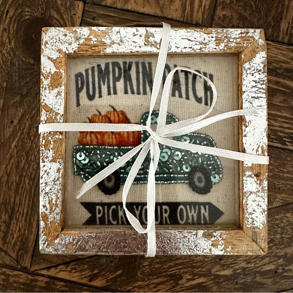 Pumpkin Patch Coasters